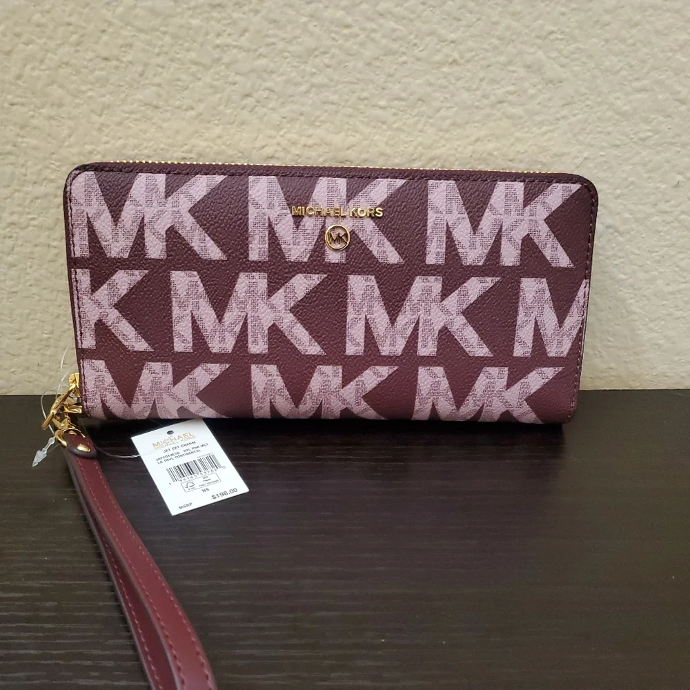 Michael kors Jet Set Travel Large Chain Wristlet Wallet